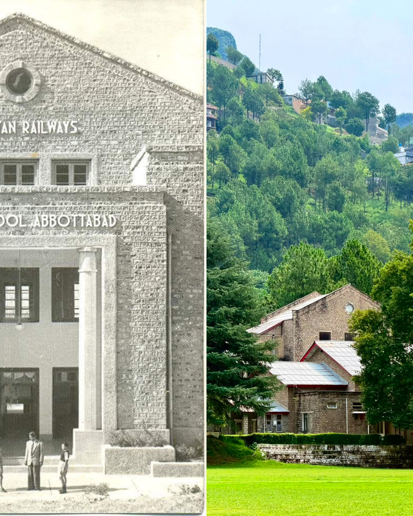 APS campus above Abbottabad